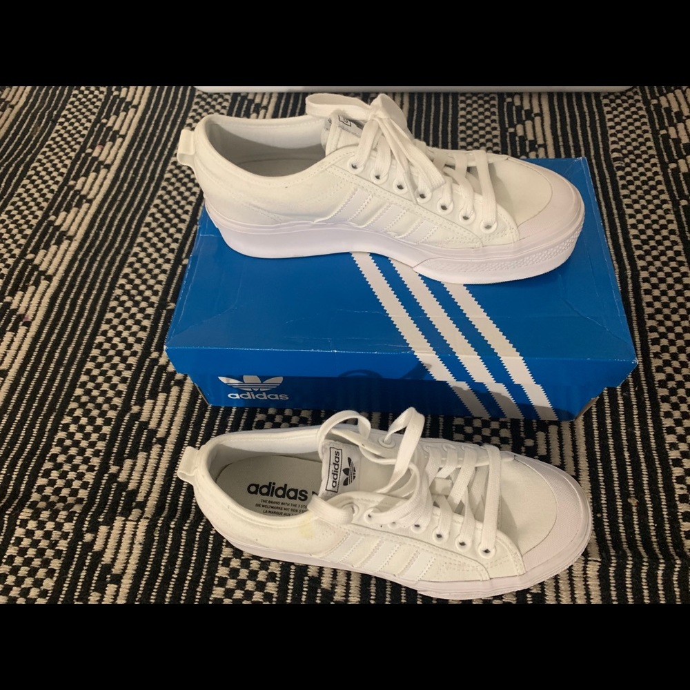 Adidas nizza platforms